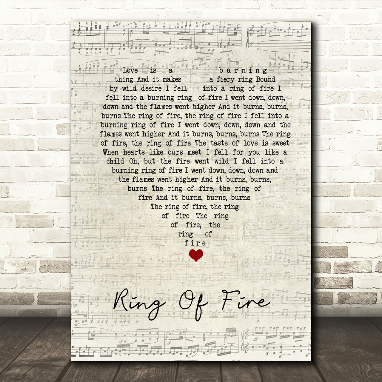 Ring of Fire (arr. Kevin Keller) sheet music for choir (TTBB: tenor, bass)